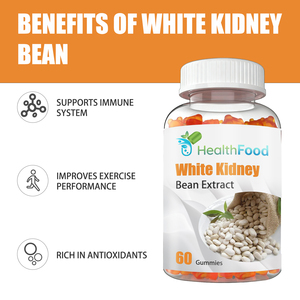Custom Branded White Kidney Bean Extract Gummies Herbal <b>Supplement</b> Support Digestive Health Designed for Adults - Product Image 6