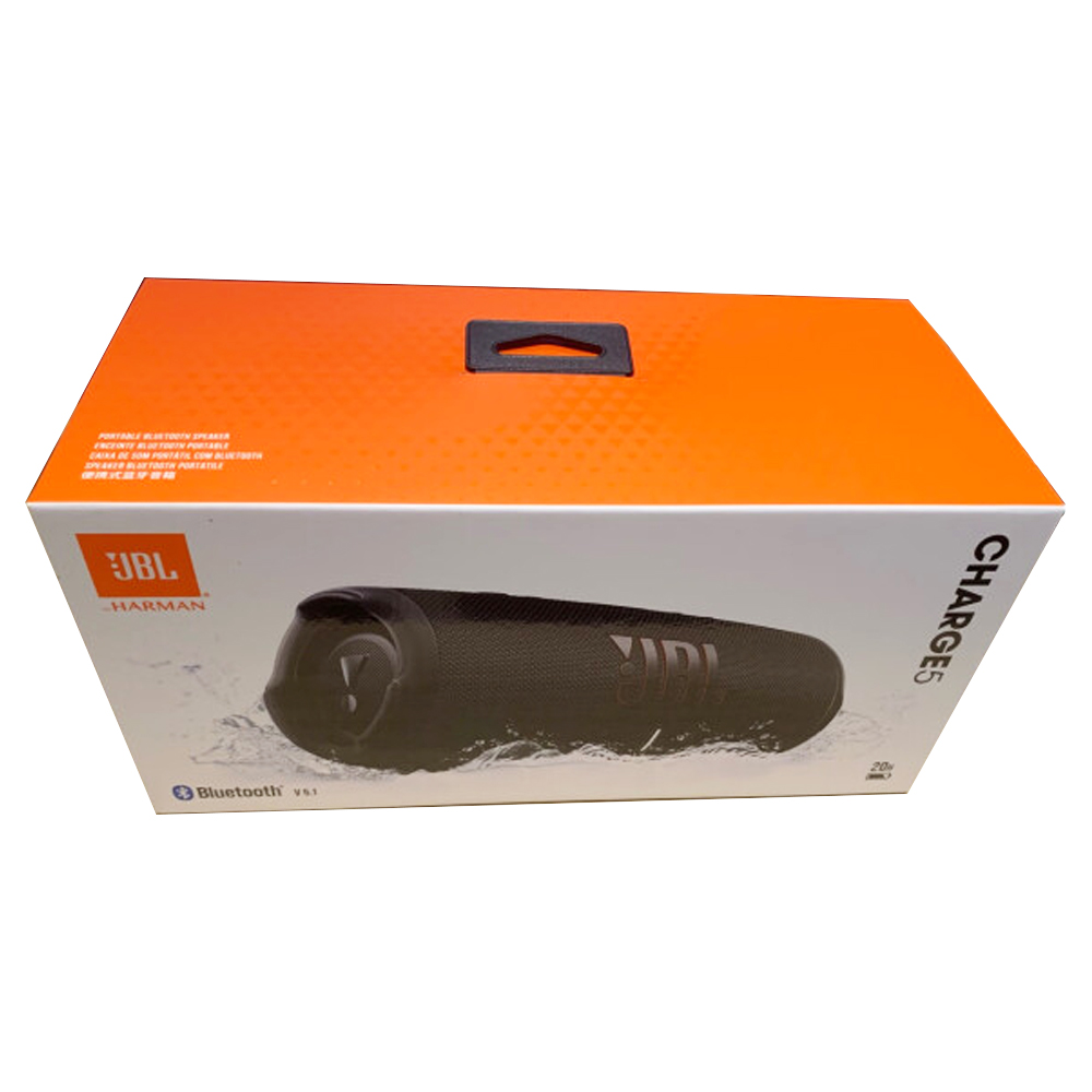 JBL Charge 5 Waterproof Portable Bluetooth Speaker - 20H Playtime