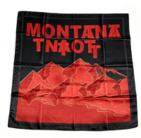 Foulard carré en soie personnalisé avec impression numérique, 100% soie de mûrier
