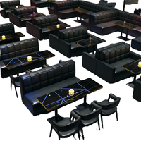 Würfel-Tisch- und Stuhl-Set mit LED-Beleuchtung für Bars, Nachtclubs, KTVs, Hotels & Restaurants - für Esszimmer-Sofabereiche - Großhandel