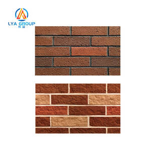 Tuiles de briques fendues souples pour le visage, MCM, revêtement de briques rouges souples pour les murs extérieurs - Product Image 5