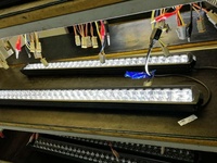 AURORA Screw less Design D6 Neue 40 ''4x4 LED Licht leiste für LKW ATV UTV Pickup Entwickelt in den USA