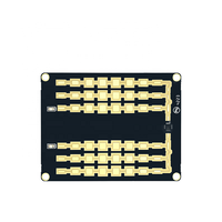 Modul radar umpan balik kecepatan kendaraan gelombang milimeter 24G HLK-LD2415H KIT sensor kecepatan jarak jauh komunikasi serial akurasi 1KM/jam