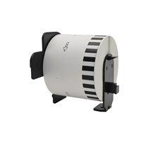 Topa DK-11202 étiquettes d'expédition en papier thermique continu auto-scellantes et auto-adhésives pour emballage d'imprimante Brother