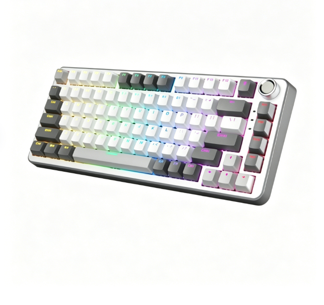 60 Percent Mechanical Gaming Keyboard Hot Swappable PBT Keycaps LED Rainbow Backlit Keyboard for PC Gamer Laptop Computer