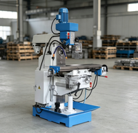 Machine de perçage et de fraisage de haute précision ZX6350, machine de fraisage universelle avec garantie d'un an