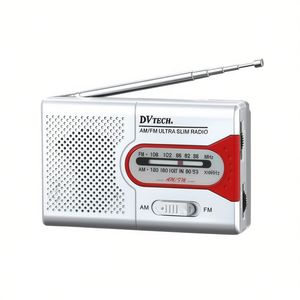 วิทยุ Dvtech Am Fm Ultra Slim พร้อมลำโพงในตัวแบบพกพา - Product Image 2