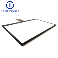 Écran tactile capacitif multi-touch de 23 pouces de qualité industrielle, interface USB, durabilité IK10 pour l'industrie
