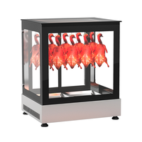 Chauffage électrique d'isolation thermique de vitrine de canard de rôti d'acier inoxydable pour des fournitures d'hôtel et de restaurant