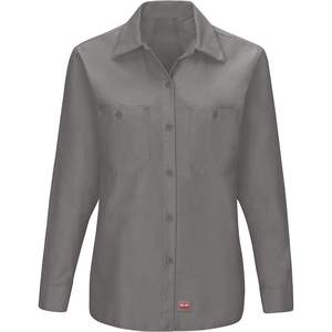 Camisa DE TRABAJO Mimix de manga larga para mujer Kap roja para ropa de trabajo - Product Image 2