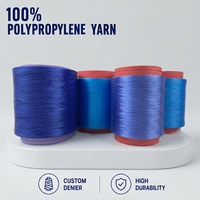 Hilo de Polipropileno de Alta Tenacidad 100% PP, Resistente al Agua, para Cuerdas de Anclaje Marinas