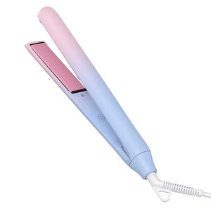 Alisador de pelo multiprofesional con logotipo personalizado, plancha de pelo de titanio, plancha plana, bueno para el tratamiento de queratina del cabello, <span class=keywords><strong>alisado</strong></span> - Product Image 1