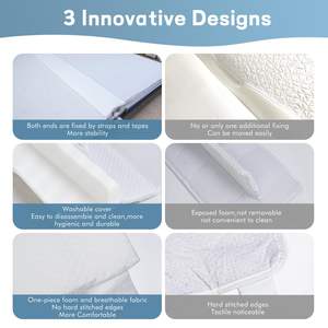 Kit Convertidor Universal para Rellenar Huecos de Colchón, de Individual a King, Puente Ajustable para Cama, de Individual a King, con Funda Lavable - Product Image 3