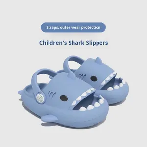 Sandales d'été pour enfants <span class=keywords><strong>Shark</strong></span> en EVA, respirantes, durables, antidérapantes, sabots pour tout-petits, garçons et filles, dessin animé mignon - Product Image 3