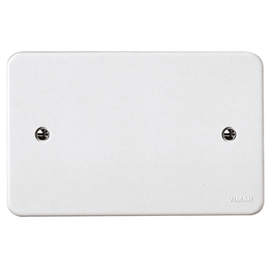 Couvercle de boîte VIMAR 9x3, panneau d'encastrement en plastique blanc - Product Image 1