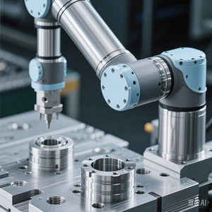 Tùy chỉnh chuyên nghiệp chính xác phần cứng gia công thép không gỉ cánh tay <span class=keywords><strong>robot</strong></span> Doanh vỏ <span class=keywords><strong>CNC</strong></span> phay cánh tay <span class=keywords><strong>robot</strong></span> khoan - Product Image 5