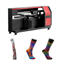 Imprimante industrielle DTG intelligente 2026 nouvelle génération pour chaussettes, numérique, automatique, 360 degrés, sans couture, multicolore, à encre à base d'eau