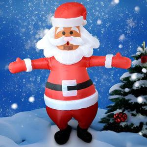 Costumes de vacances de Noël Offre Spéciale transfrontaliers marche verticale, accessoires de performance mignons équitation, costumes gonflables du père Noël - Product Image 5