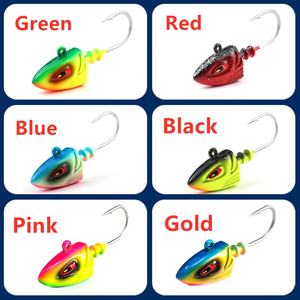 <span class=keywords><strong>2023</strong></span> MISTER JIGGING leurre <span class=keywords><strong>de</strong></span> pêche personnalisé OEM & ODM 80g poisson forme plomb tête <span class=keywords><strong>de</strong></span> gabarit leurres <span class=keywords><strong>de</strong></span> pêche tête <span class=keywords><strong>de</strong></span> gabarit crochet - Product Image 6