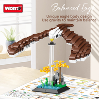 Jouets Woma  Ensemble de blocs de construction d'aigle équilibré de 430 pièces Jouet éducatif Kit de jouets pour enfants adultes (C1003)