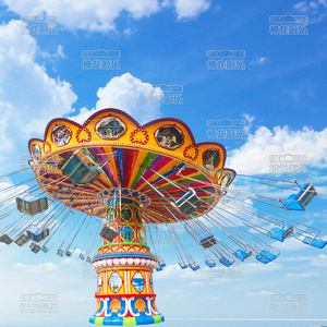 Chaises volantes en fibre de verre pour parcs à thème, manèges exclusifs pour parcs d'attractions, utilisation commerciale, unique en son genre, fête foraine - Product Image 5