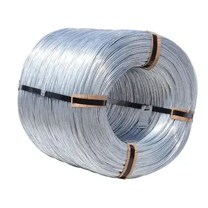 Accept 3rd Part Test 1mm 2mm steel wire BWG 20 21 22 Low carbon GI WIRE GALVANIZED STEEL WIRE for making nails