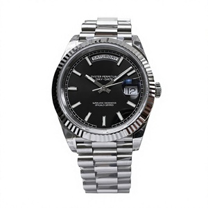 high top quality luminous watch Waterproof VS Factory 40mm 904L Steel 3235 Movement Black Diver watch - Product Image 1