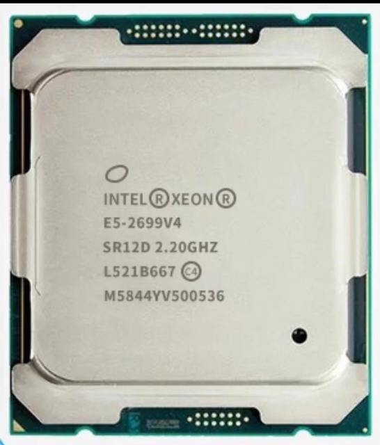 E5-2699V4 Original for Intel Xeon E5-2699V4 CPU 2.20GHZ E5 2699 V4 Processor