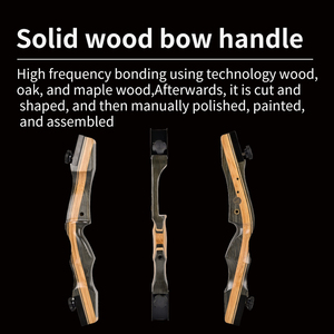 Ensemble d'<span class=keywords><strong>arc</strong></span> et de flèches SPG Archery Recurve, 30-50 lbs, démontable, <span class=keywords><strong>en</strong></span> <span class=keywords><strong>bois</strong></span>, pour débutants, compétition ILF, équipement professionnel pour archer, intérieur - Product Image 3