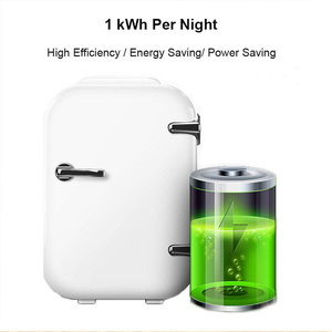 Réfrigérateur rétro en plastique pour le véhicule, réfrigérateur Portable, pour la voiture et la maison, petit réfrigérateur pour maquillage, à <span class=keywords><strong>vendre</strong></span>, 12 l 4l - Product Image 4