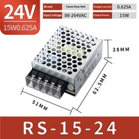 Alimentation électrique industrielle à LED série LRS MEANWELL, AC 110V 220V vers DC 5V 12V 24V 36V 48V 100W 150W 200W 350W 1200W