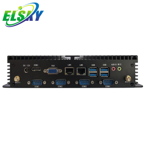 Placa Base Industrial Sin Ventilador con DDR4 16GB RAM I5-7300U I7-7500U 2TB HDD 512GB SSD Win 10 Pro 6*COM Pantalla 4K Doble Lan - Product Image 5