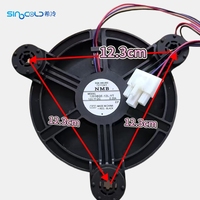 Moteur de ventilateur de réfrigérateur NMB d'origine neuf 12035GE-12M-YT Z19Y12MS1A5-52K09 4512AAW Ventilateur de refroidissement