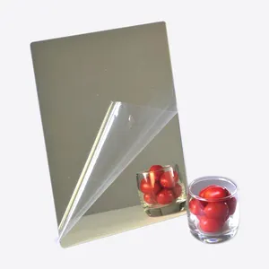Lámina acrílica de espejo negro, en 15 colores, 1mm, 2mm, 3mm, 4mm, 5mm, 6mm, 4x8