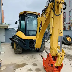 Sử dụng sâu bướm loader backhoe cat420f 8000 kg Công suất loader trong tình trạng tốt sẵn sàng để Tàu trong Thượng Hải cho bán