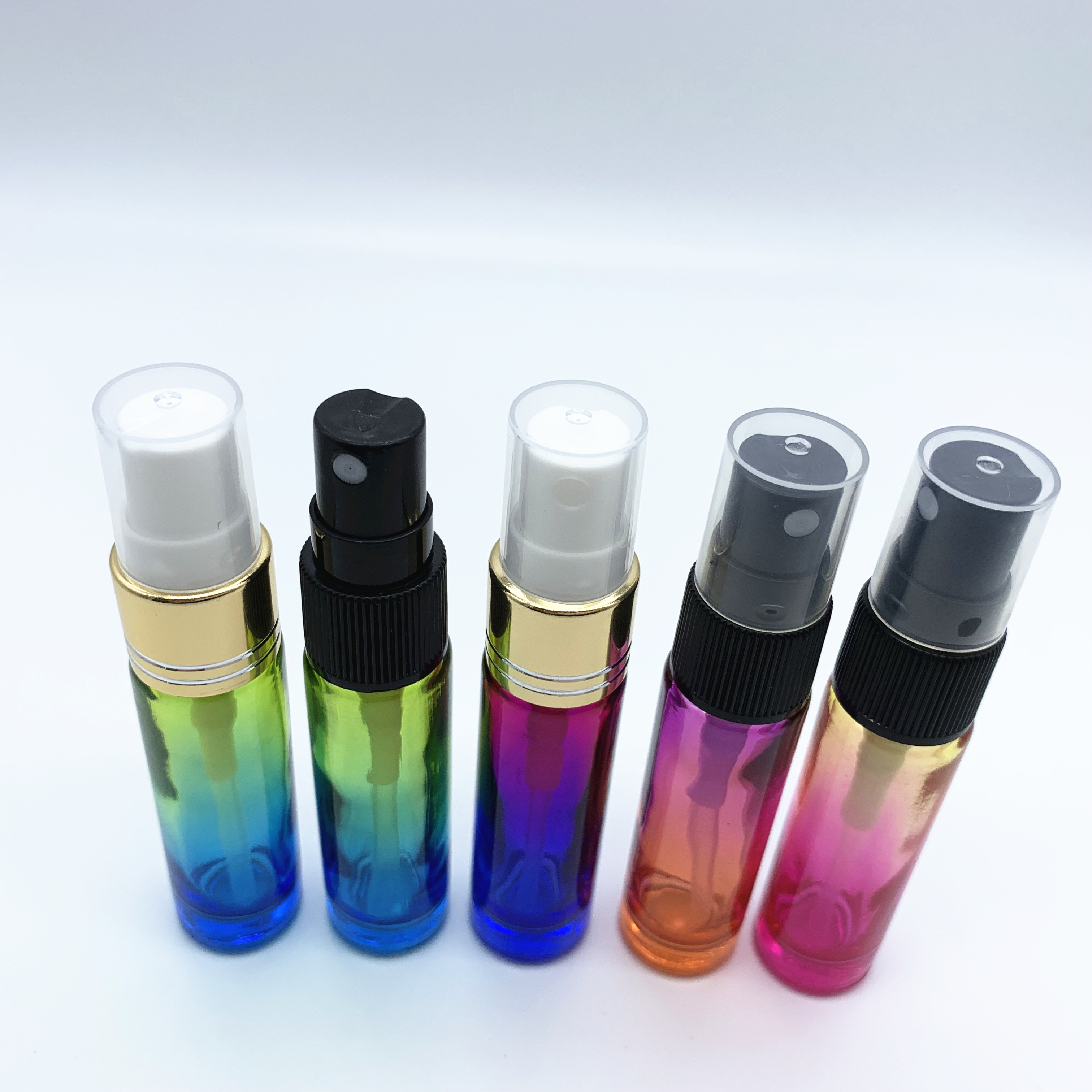 Screw Top Empty Perfume Cologne Sample Spray Bottles 5ml 10ml