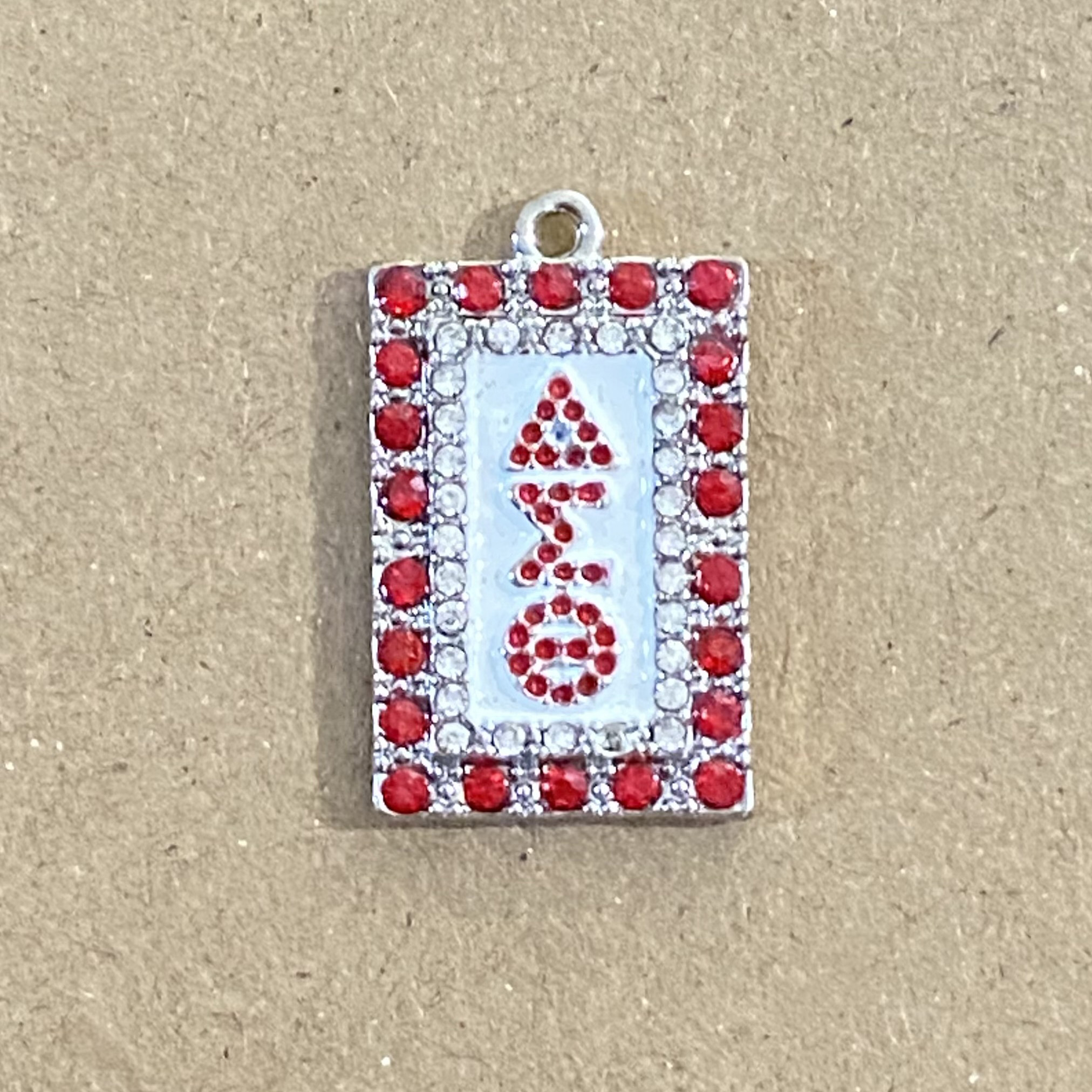 #3 encanto rectángulo de diamantes de imitación