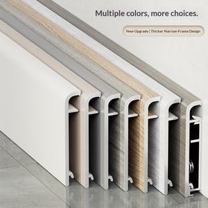 Plinthe d'angle incurvée ultra-mince de luxe léger avec traitement anti-oxydation 6cm 4cm - Product Image 4