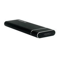 M.2 NGFF protocollo SATA a stato solido SSD con interfaccia tipo-C USB3.1 alluminio esterno Hard Disk Box Mobile SSD M.2
