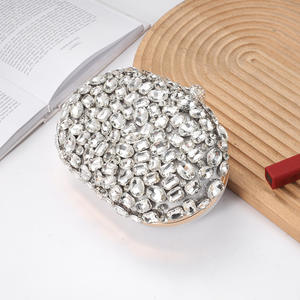 Bolso de Mano Elegante para Mujer, con Diamantes, para Fiestas, Bodas, Banquetes, Bolsos de Noche - Product Image 4