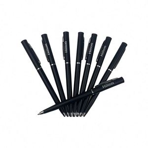 Writing Promotional Slim Plastic Twist Ballpoint Hilton Hotel Use Custom Advertising Pen - Product Image 3