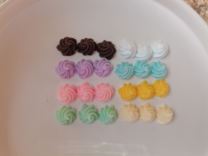 Mini amuletos <span class=keywords><strong>de</strong></span> caramelo resina merengue caramelo miniatura azúcar Kawaii resina Slime encantos niños artesanía casa <span class=keywords><strong>de</strong></span> muñecas juguetes Slime suministros - Product Image 4