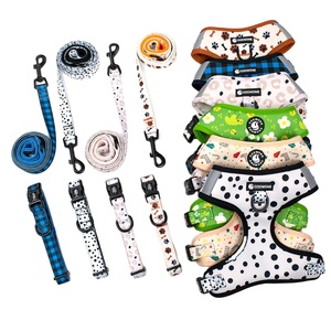 Fabricant de harnais et de laisses pour chiens sur mesure, harnais pour chien robuste avec clip frontal, ensemble de harnais pour chien, harnais pour chien avec logo personnalisé, harnais pour chien en forme de gilet - Product Image 1