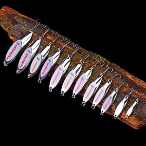 Leurre de pêche en métal à <span class=keywords><strong>prix</strong></span> d'usine, 3g-60g, spinner dur, type cuillère - Product Image 5
