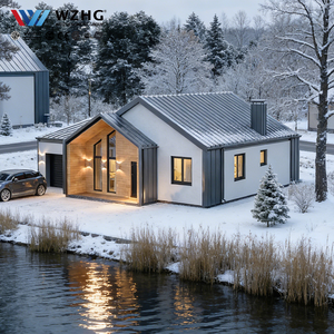 Casa Prefabricada de Acero Ligero de Construcción Rápida con Estándar AU NZ EN, Resistente a Huracanes - Product Image 1