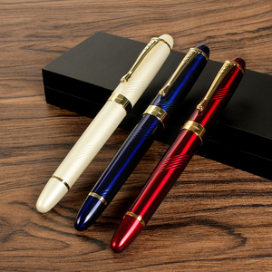 Jinhao — stylo <span class=keywords><strong>fontaine</strong></span> de luxe, marque célèbre, peinture marbrée, X450, avec boîte-stylo cadeau, vente en gros - Product Image 4