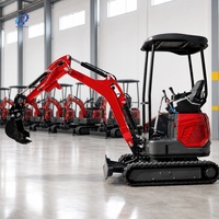 Mini-excavatrice 2 tonnes, 1 tonne, 3,5 tonnes, excavatrice sur chenilles, excavatrice compacte, micro-excavatrice, livraison gratuite, EPA EURO 5 CE, ferme, maison, jardin