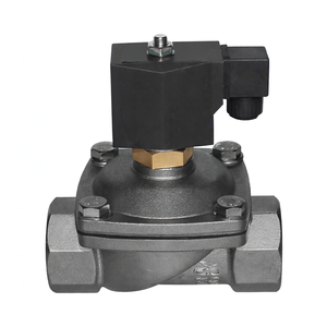 Válvula Solenoide de Agua de Acero Inoxidable de Acción Directa Ss304 Ss316 24V 12V - Product Image 1
