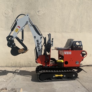 ¡Envío Gratis! Mini Excavadora de 0.8 Toneladas de Nuevo Diseño con Pala Niveladora - Product Image 5