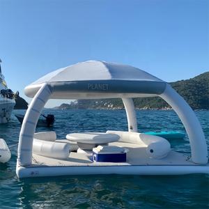 Plate-forme de quai <span class=keywords><strong>d</strong></span>'île flottante gonflable de loisirs <span class=keywords><strong>d</strong></span>'eau de point de goutte de <span class=keywords><strong>parc</strong></span> <span class=keywords><strong>aquatique</strong></span> commercial pour le <span class=keywords><strong>camping</strong></span> <span class=keywords><strong>aquatique</strong></span> - Product Image 5